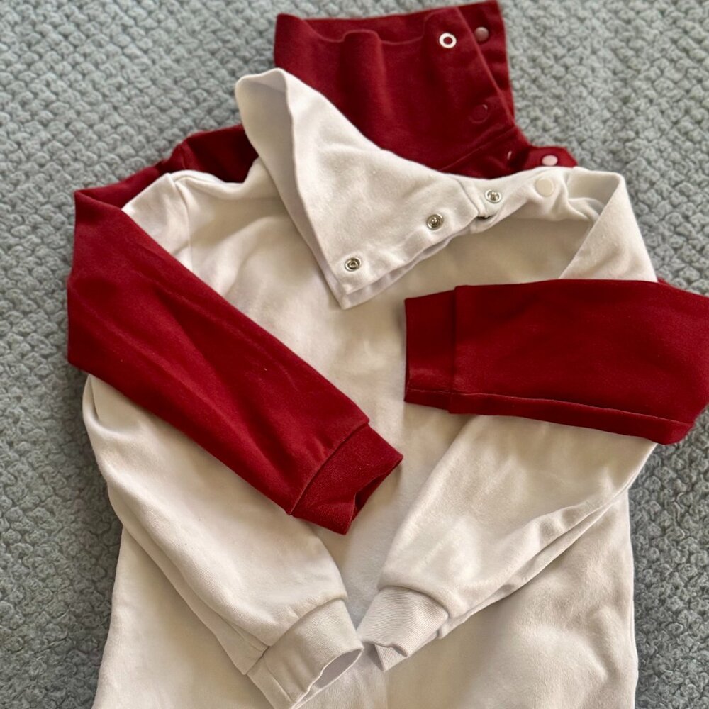 Two turtleneck cotton long sleeve t-shirts for 3Yeasr old girls